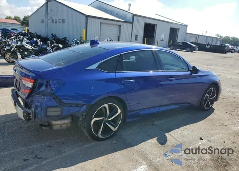 2019 Honda Accord Sport из США, поврежденный, VIN 1HGCV1F32KA006502